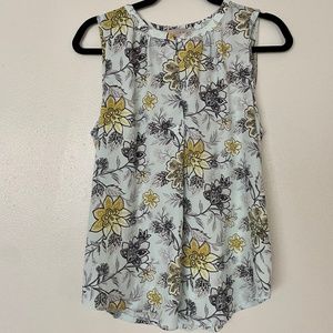 LOFT Floral Top, Size S